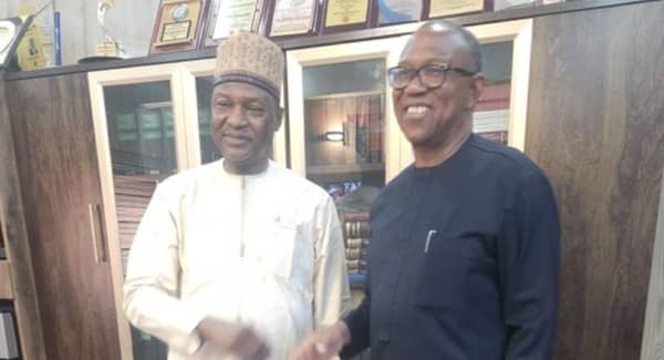 Tanko Yunusa and Peter Obi