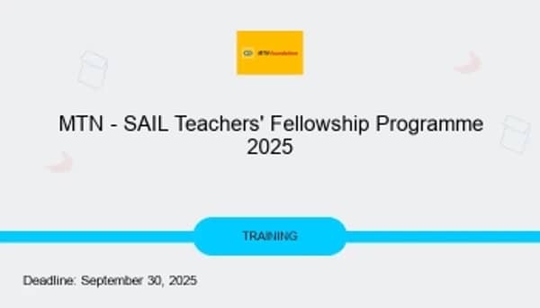 mtn-sail-teachers-fellowship-programme-2025
