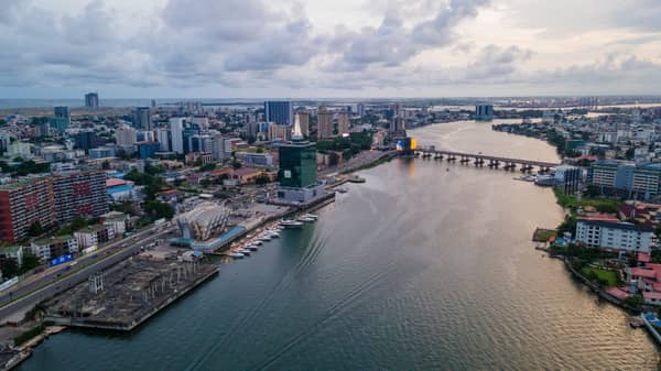 Aerial,View,Of,Victoria,Island,,Lagos,Nigeria