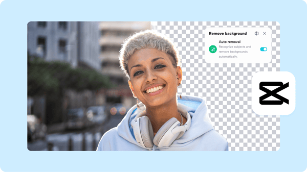Create Viral Edits Faster with CapCut’s Built-in Transparent Background Tool