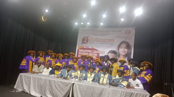 the 2025 Conferment of Honorary Doctorate Degree and Awards Ceremony of Highstone Global University, Texas, USA, in collaboration with Total Miracle Group of Schools