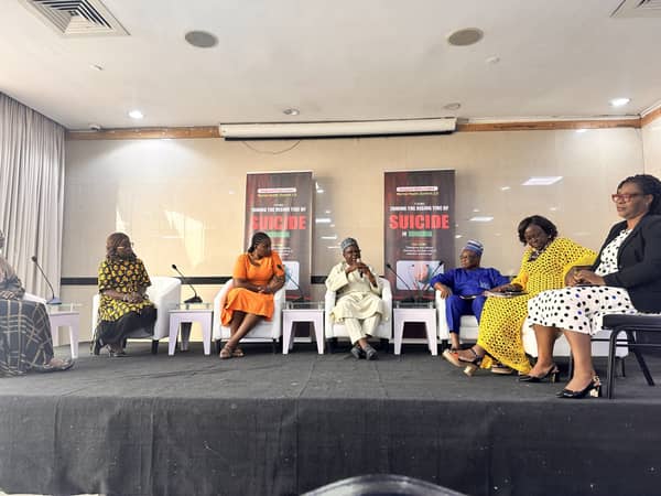 Panelists during a discussion session at the 3rd Vanguard Mental Health Summit