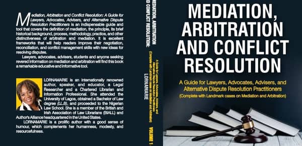 Mediation, arbitration, and conflict resolution guide – Lornamarie Ibidun Adekaiyaoja
