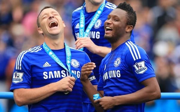 Mikel Obi and John Terry