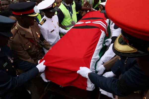 Odinga’s body