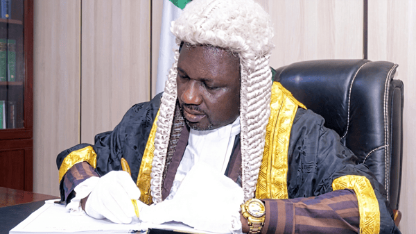 Erstwhile Speaker of the Benue State House of Assembly, Hyacinth Dajoh