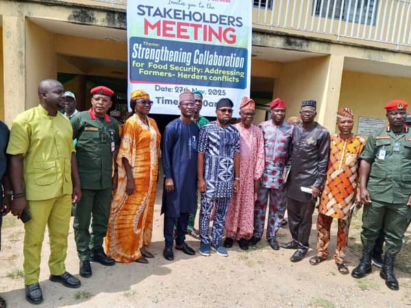 Ogun sets up committee to resolve farmers-herders clash, boost food security
