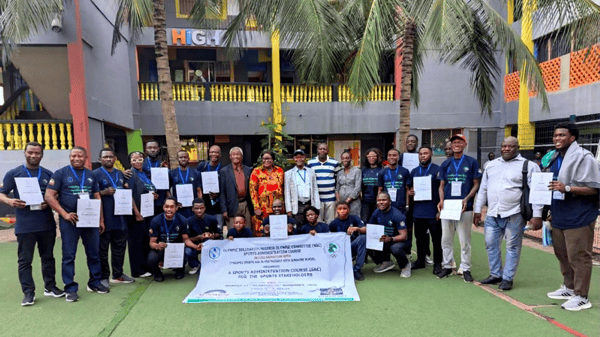 Participants at the just concluded three-days Sports Administration Course (SAC) held in the ancient city of Ibadan