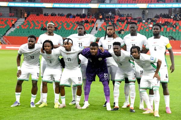 Super Eagles file out against Gabon