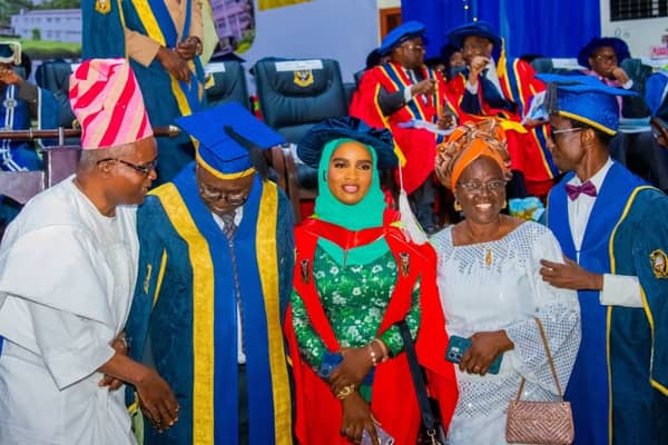 UI leadership celebrates Dr. Gani Adeniran as daughter earns PhD in Law