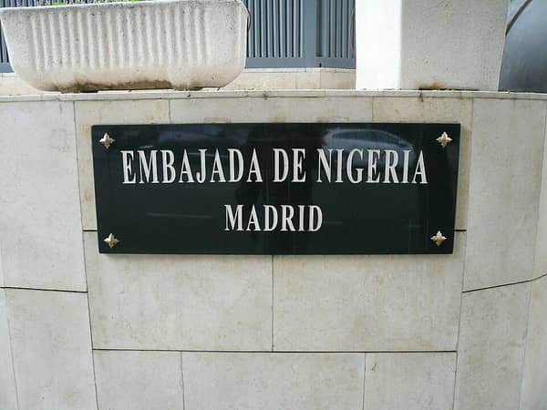nigerian embassy madrid