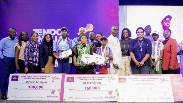 14-year-old Ndubuisi Praise wins Jendol debate championship