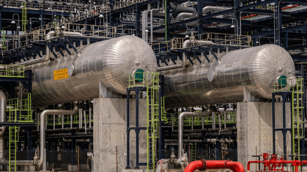 Dangote Petroleum and Petrochemicals Refinery in Lagos. Photo