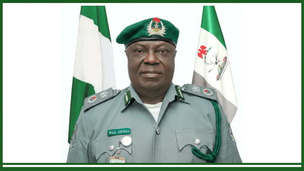 Dr Ben Oramalugo, Customs Area Controller, Seme Command