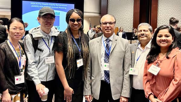 Dr. Asogwa and team at AIHES