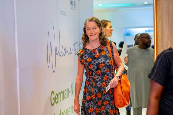 German Ambassador to Nigeria, Annett Günther,