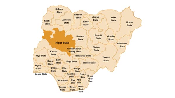 Niger State map