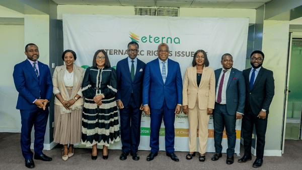 (Non-Executive Director), Mr. Emmanuel Omuojine (left), (Executive Director)