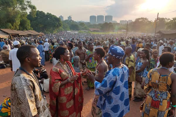 Reunion of ethnic groups from africa