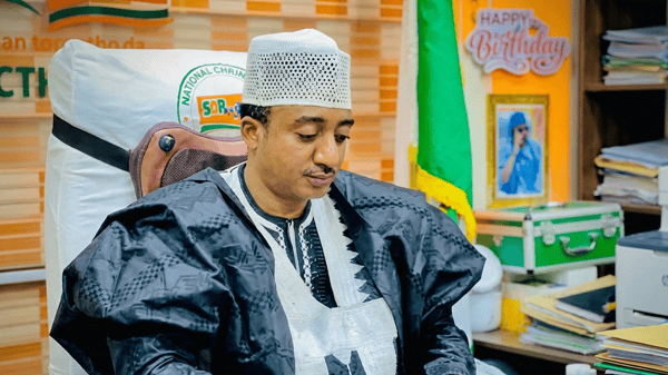 The National Chairman of the SDP, Alhaji Shehu Musa Gabam