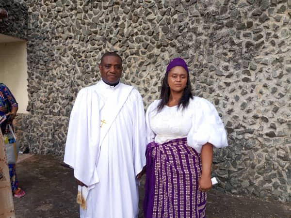 Rev. Chinedu Nmezi and his wife, Mrs. Vivian Nmezi