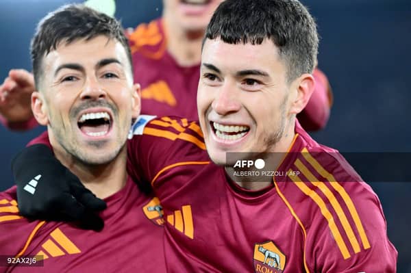 Roma moved three points behind Serie A leaders