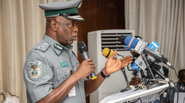 Comptroller-General of Customs, Dr Bashir Adewale Adeniyi,