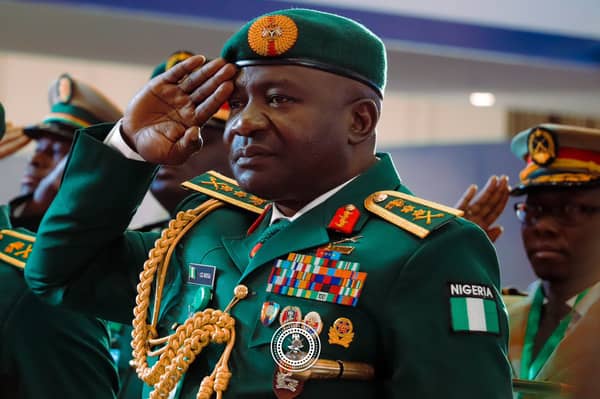 Minister of Defence, Gen. Christopher Musa
