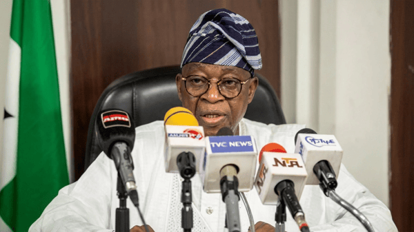 Minister of Blue Economy Adegboyega Oyetola