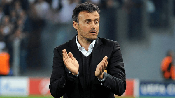 Paris Saint-Germain coach Luis Enrique