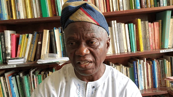 Professor Lai Olurode, President of the Iwo Board of Trustees