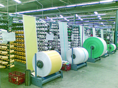 A paper conversion production floor of a Lagos-based plant