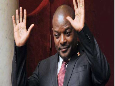 President of Burundi, Pierre Nkurunziza. PHOTO:pulse.ng