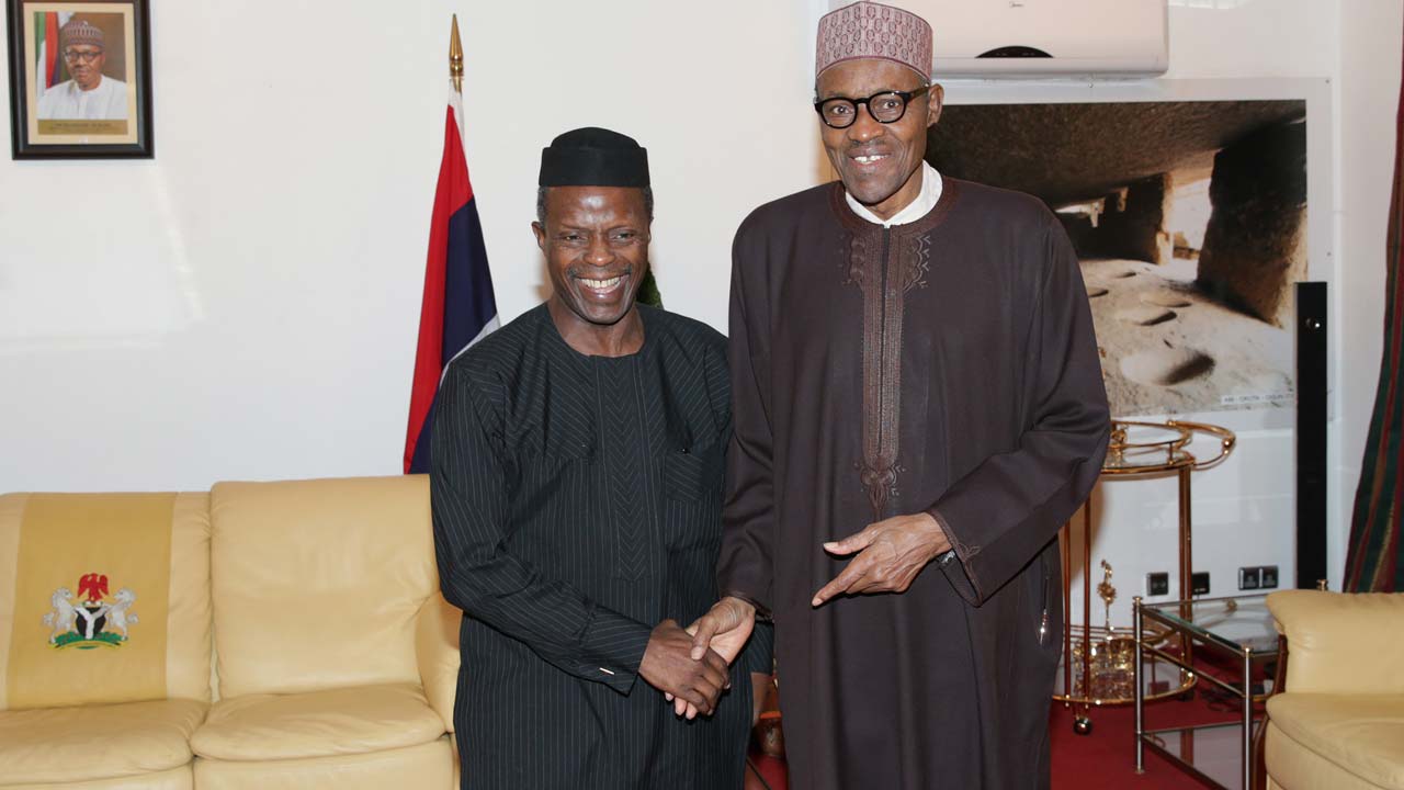 Image result for buhari and osinbajo