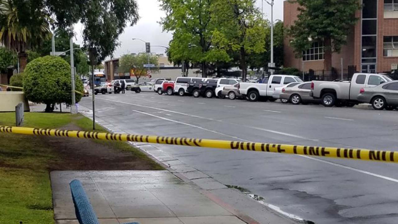 Man arrested for California shooting spree spoke of race ‘battle’