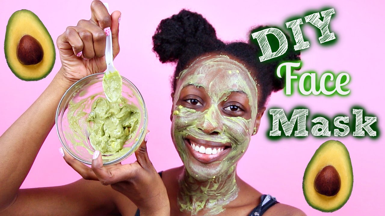 homemade avocado and yogurt facial mask