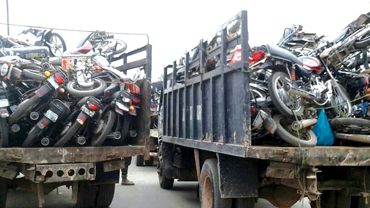 “Lagos Police Intensify Crackdown on Illegal Motorcycle Operations”