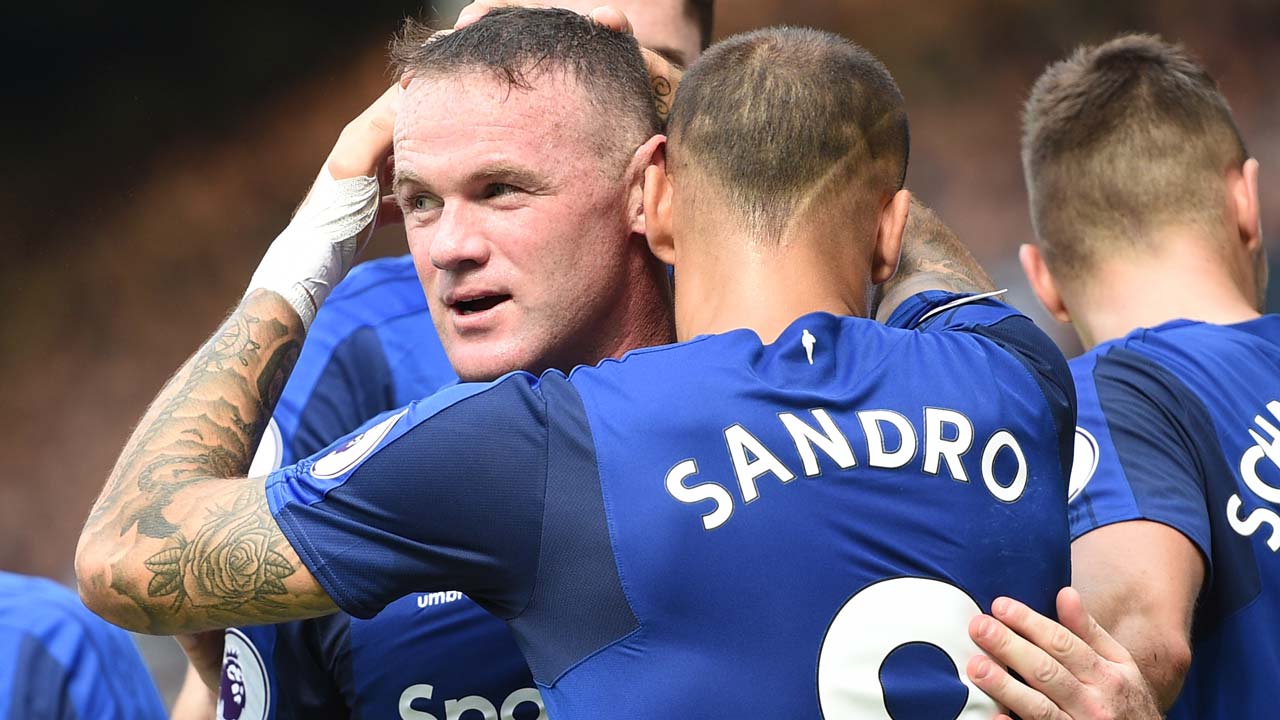 SPORT Rooney Back With A Bang For Everton WORLDLYWAPNET