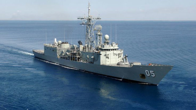 UK warship lands Nigeria to support fight against illegal maritime ...