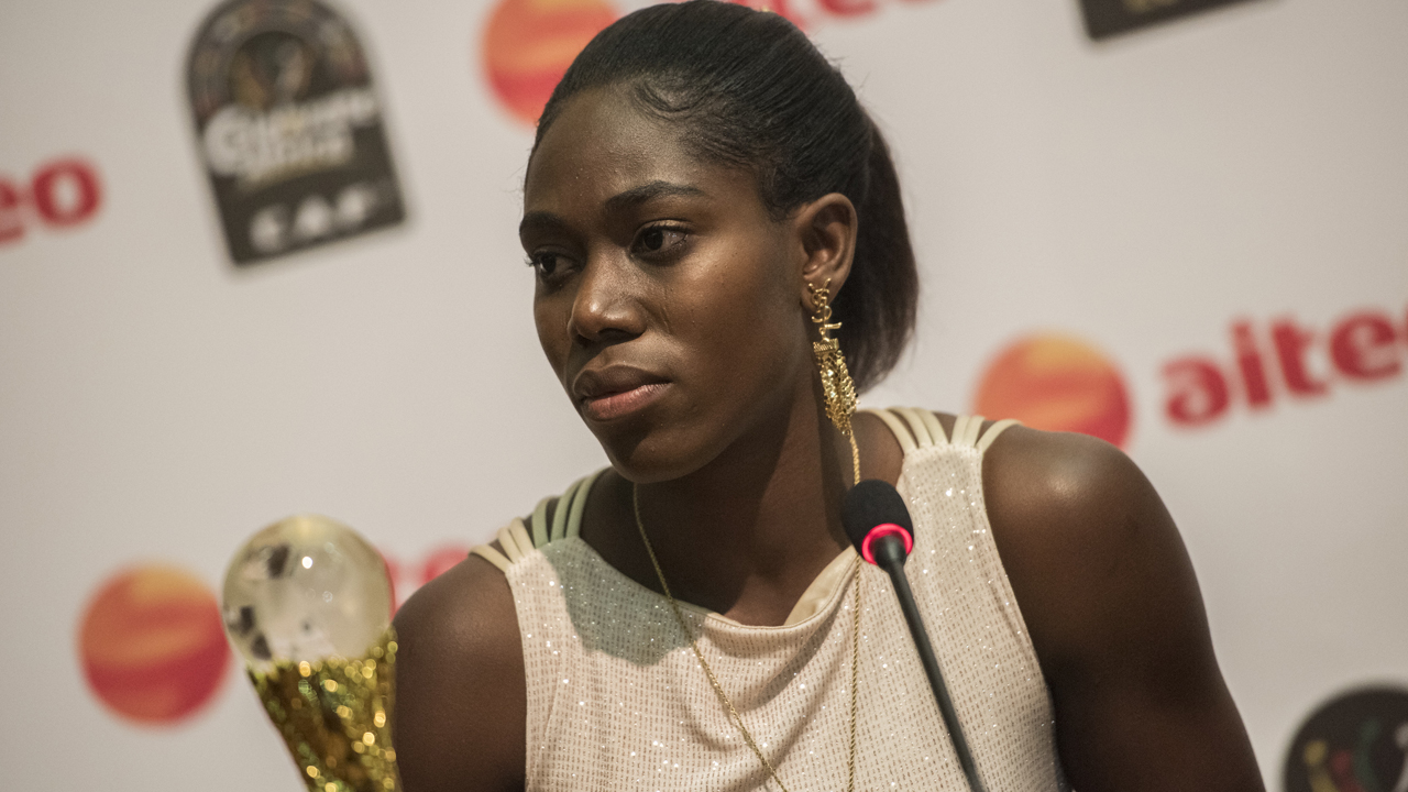 My CAF award, a gift to Nigerians, says Oshoala