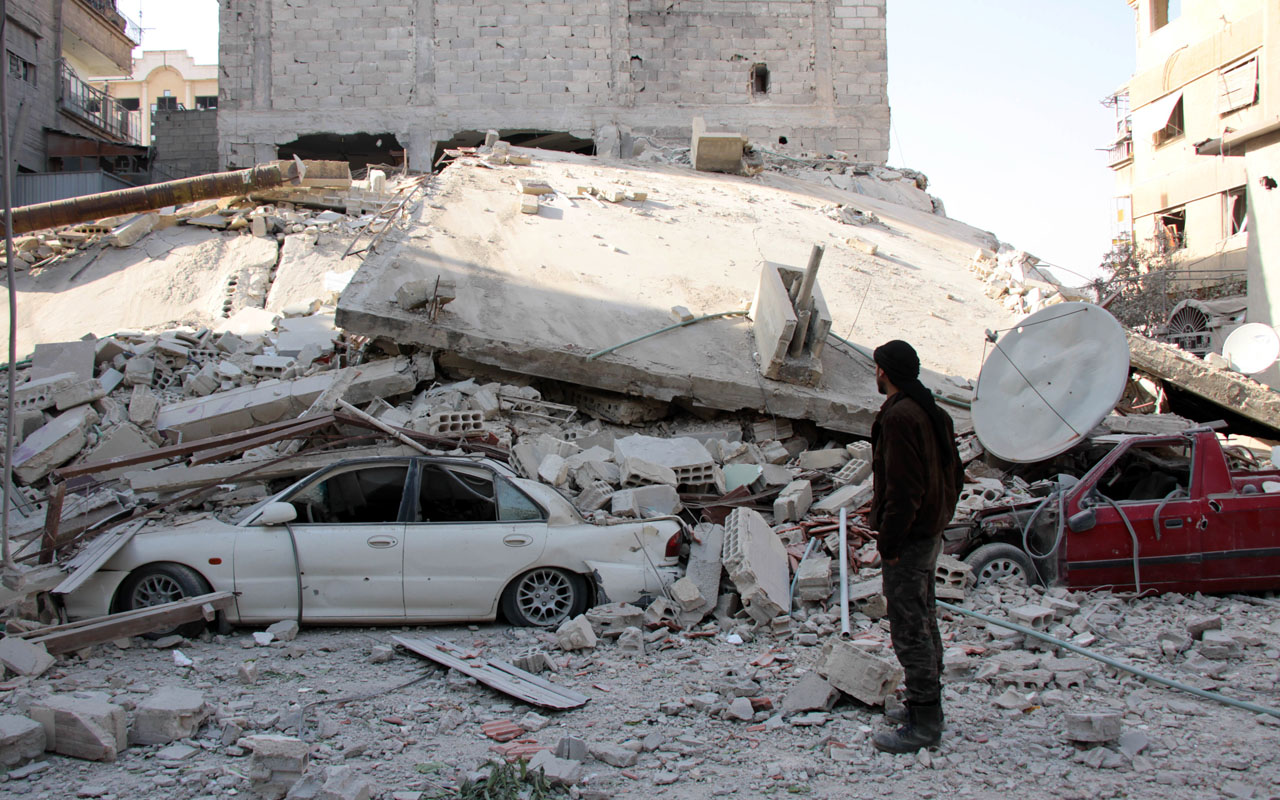 Death Toll Soars As Syria Regime Pounds Rebel Enclave | The Guardian ...