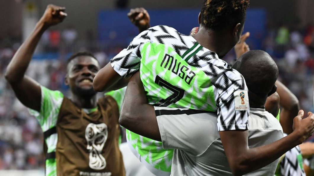 Image result for Nigeria win against iceland