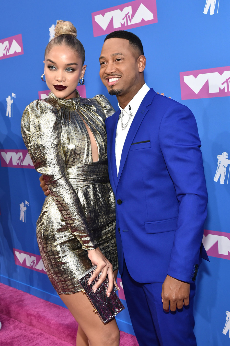 Jasmine Sanders and Terrence J photo Mike Coppola getty Images | The ...