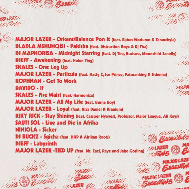 Major Lazer's 17-Track Mixtape Features Davido, Niniola, Skales, Sauti ...