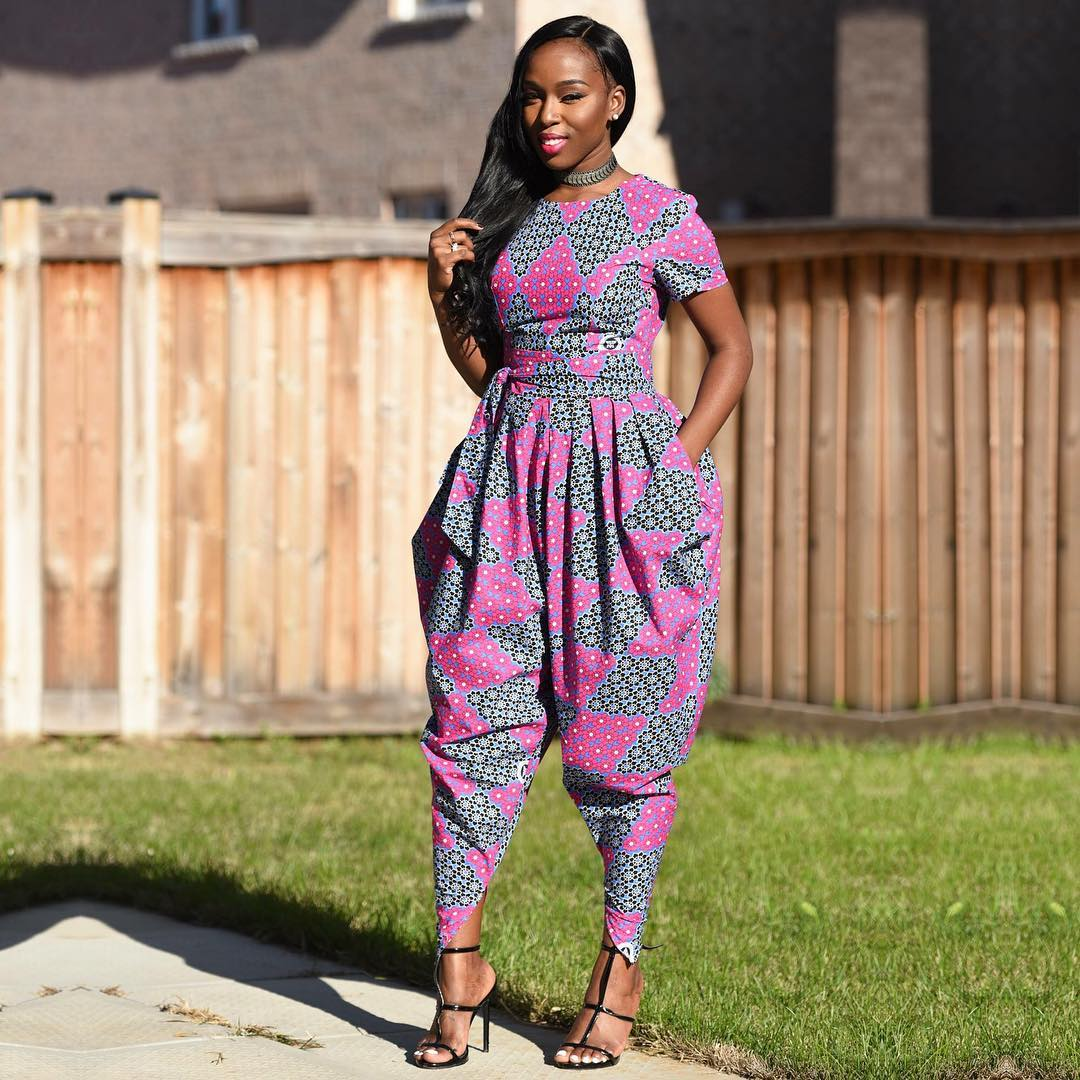 Ankara short hotsell jumpsuit styles 2018