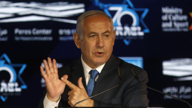 Israel prime minister warns of plot to topple him | The Guardian ...