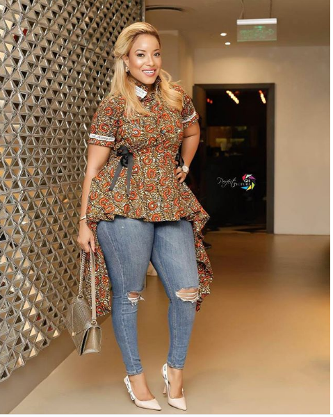 ankara blouses on jeans