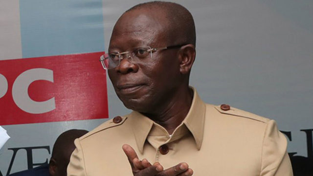 Image result for Oshiomhole Surrenders