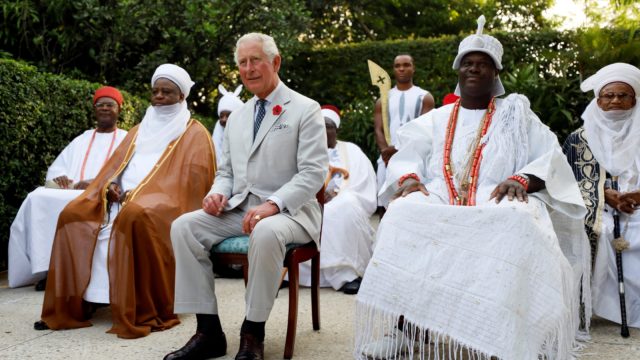 prince charles last visit to nigeria