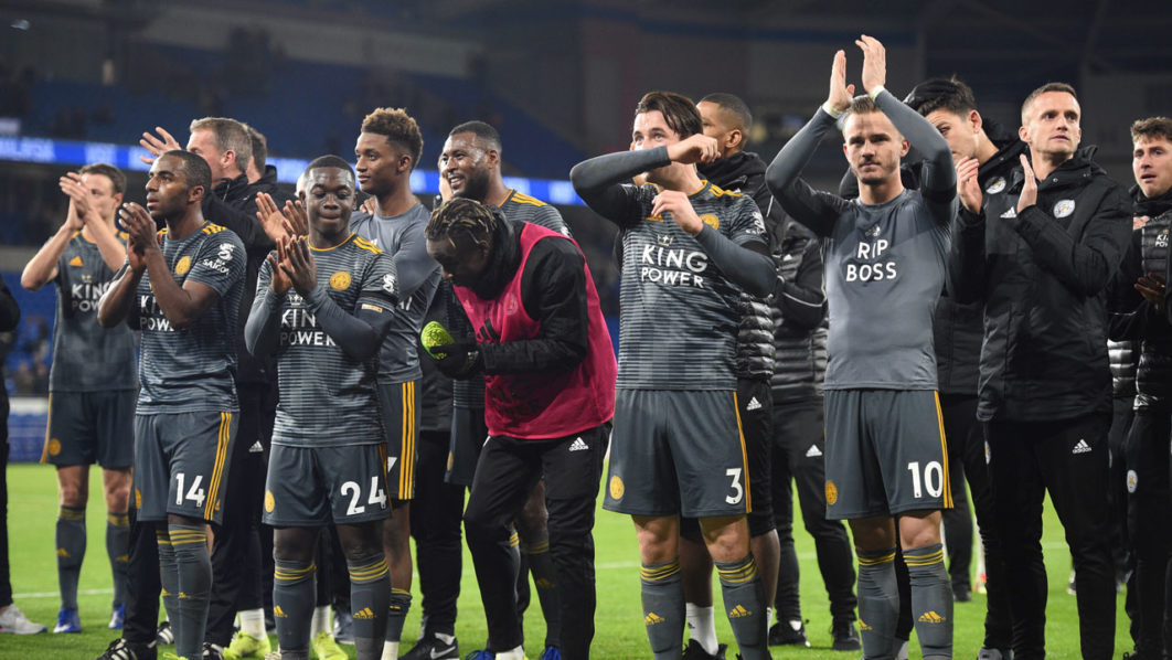 Leicester return to King Power Stadium for emotional farewell to Vichai ...